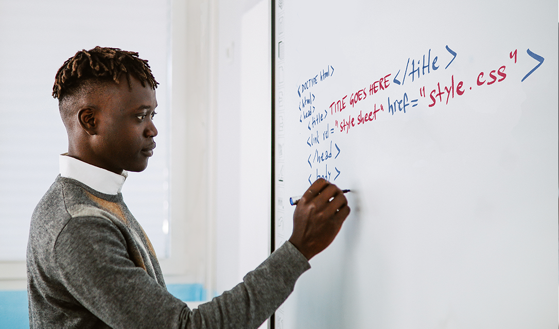Overview of a university building